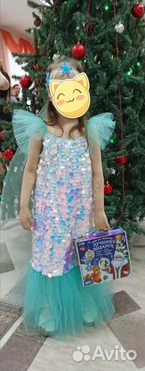 Платье для русалочки