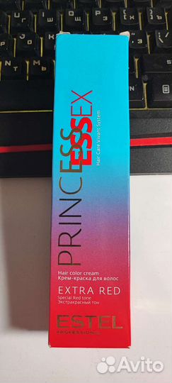 Крем-краска для волос, экстракрасный 77/43