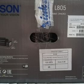 Струйный фотопринтер Epson L 805 A4 6 цветов