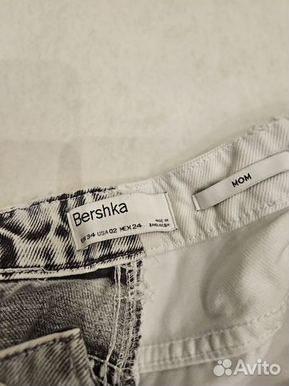 Джинсы mom Bershka размер34 Levi's