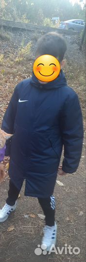 Куртка демисезонная подростковая nike р.137-147