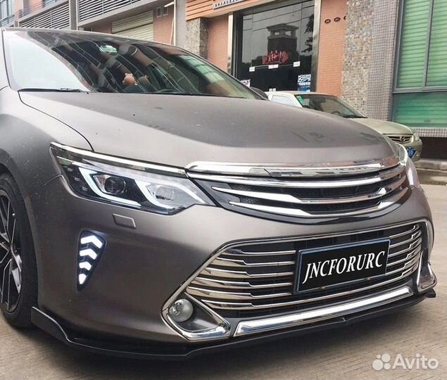 Camry 55 Сплиттер Юбка Губа Диффузор бампера S9OQ3