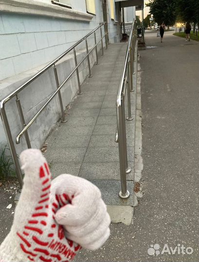 Перила для лестниц из нержавеющей стали