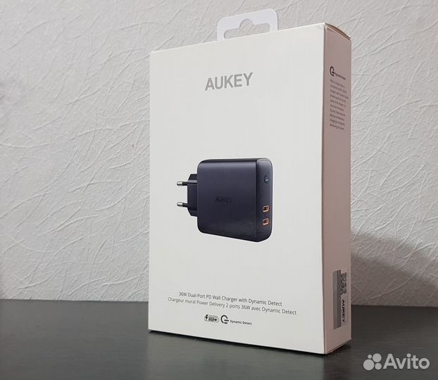 Сетевой адаптер Aukey PA D2 36W