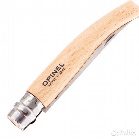 Нож филейный Opinel №10, дерево бука