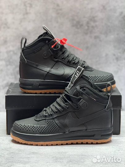 Кроссовки Nike Lunar Forse 1 Duckboot зимние (Арт.63248)