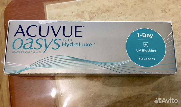Контактные линзы acuvue oasys 1-Day R 8,5, D -1,5