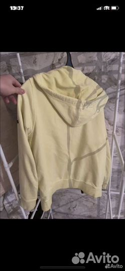 Stone island zip hoodie