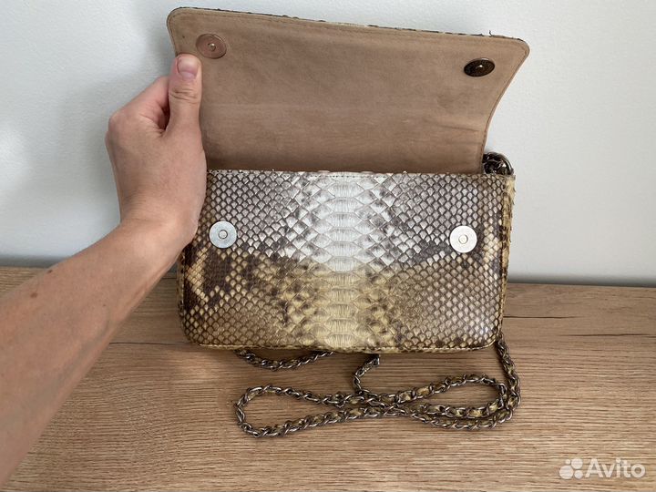 Сумка женская из кожи питона oh my bag