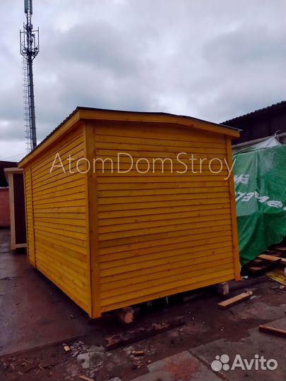 Вагончик с надежной крышей