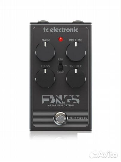 Гитарная педаль TC Electronic Fangs Metal Distorti