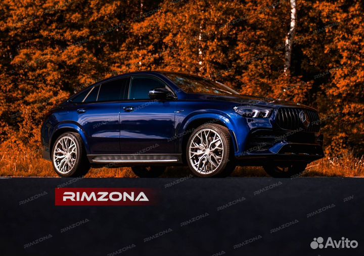 Кованые диски R22 на Mercedes GLE-Class AMG