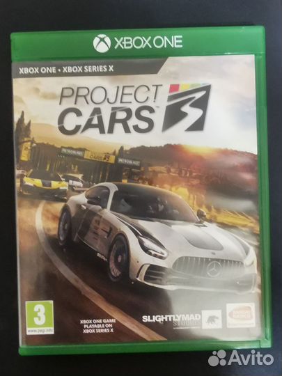 Project cars 3 xbox диск