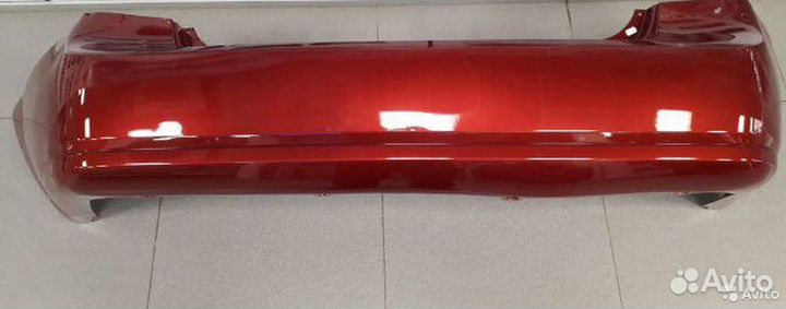 Бампер chevrolet lacetti задний седан красный и др