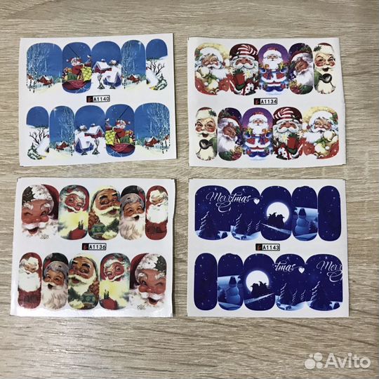 Новогодние слайдеры 24шт