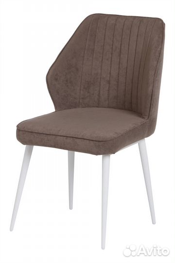 Стул michael белый/велюр latte LUX b5 латте