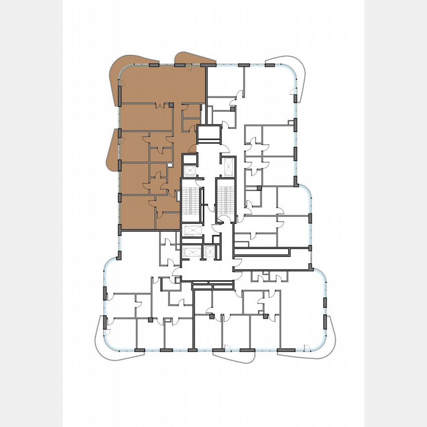 3-к. квартира, 214,4 м², 8/14 эт.