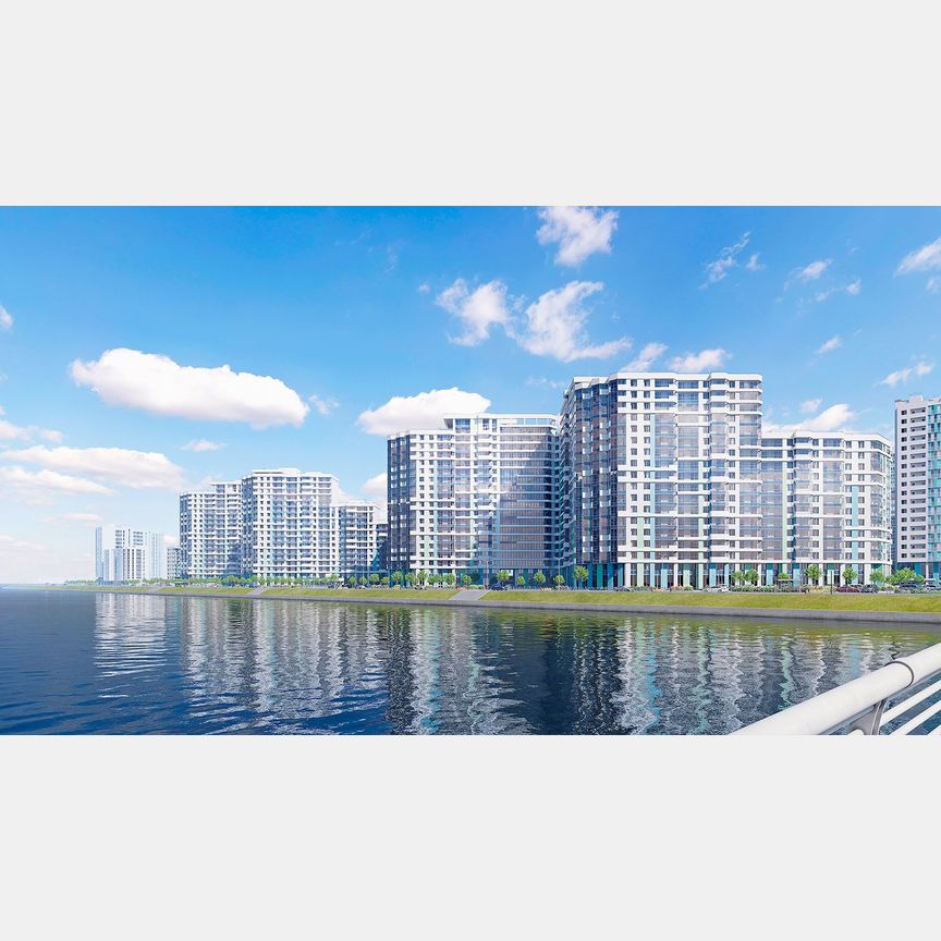 1-к. квартира, 43 м², 16/20 эт.