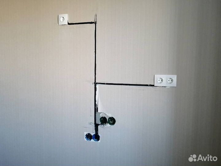 Электрик,Перенос розеток,выключателей,проводки