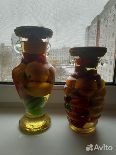 Вазы с фруктами декор для кухни дома