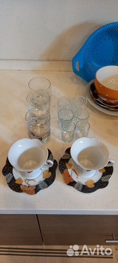 Набор столовой посуды для дачи, стройки