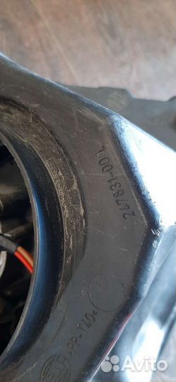 Фара левая Skoda Fabia 2 07-14