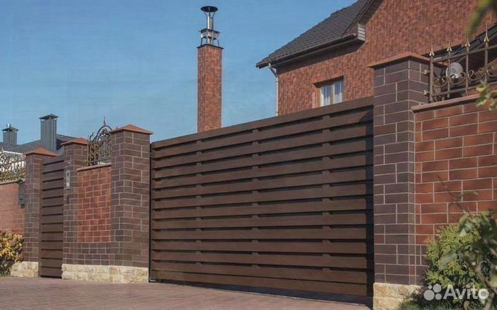 Ворота с автоматикой под ключ
