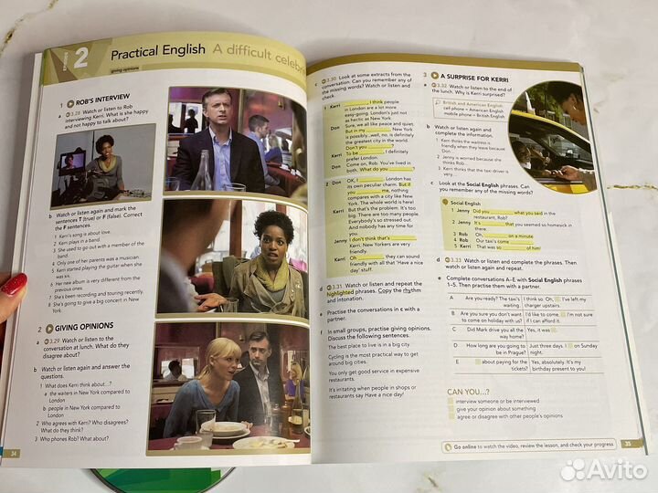 English file intermediate 4th ed + CD новый