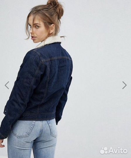 Куртка джинсовая шерпа Pepe Jeans