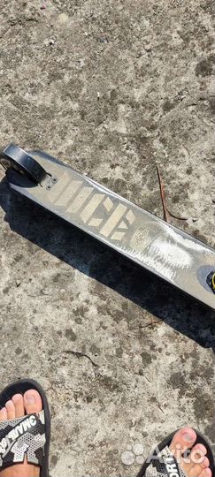 Трюковой самокат ateox vice б/у