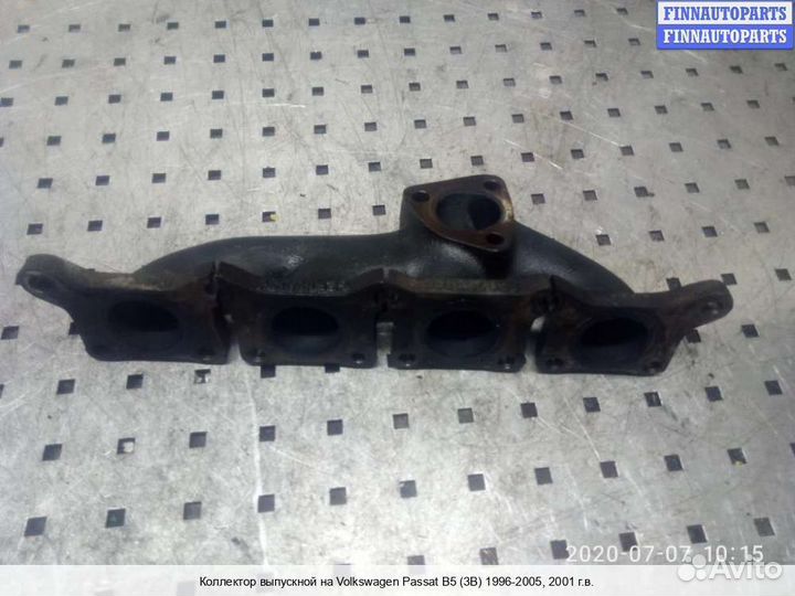 Коллектор выпускной Volkswagen Passat B5+ (3B, GP), 2001 1.8 Бензин