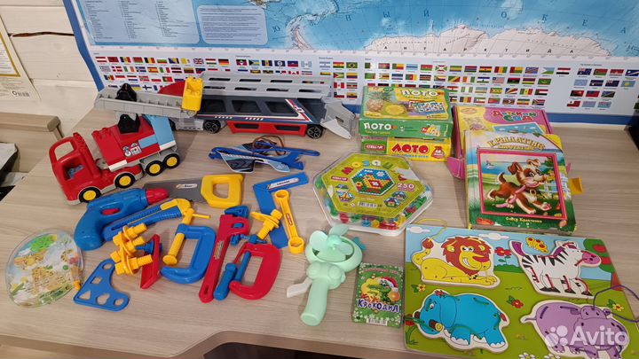 Детские игрушки пакетом