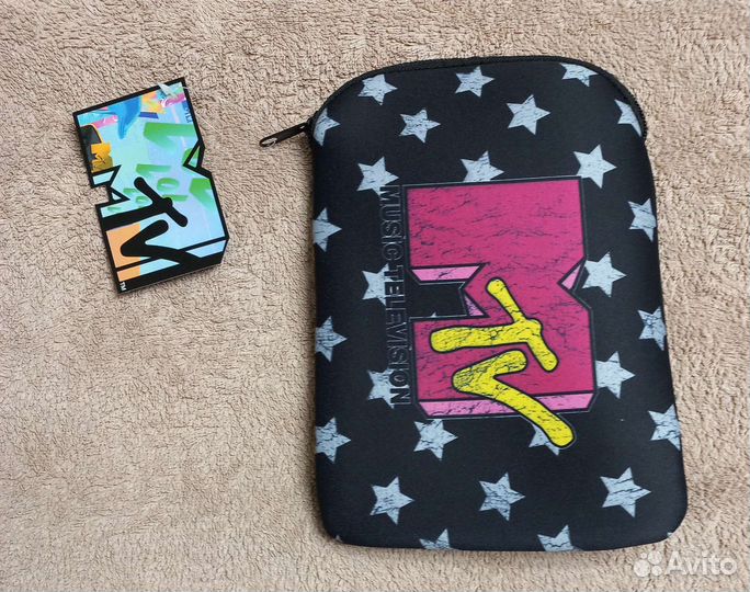 Чехол на планшет mini iPad MTV на молнии