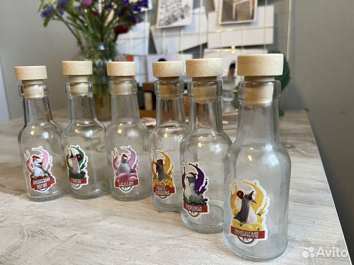 Бутылки стеклянные 0,1 для настойки