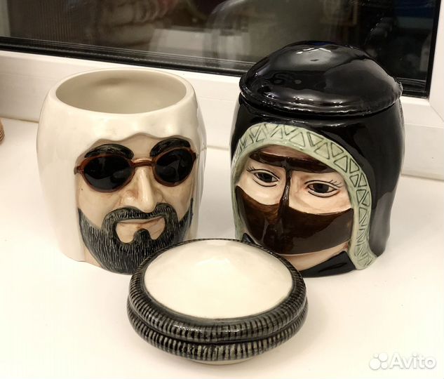 Пивная кружка с крышкой