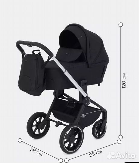 Коляска 2 в 1 Mow Baby Zoom