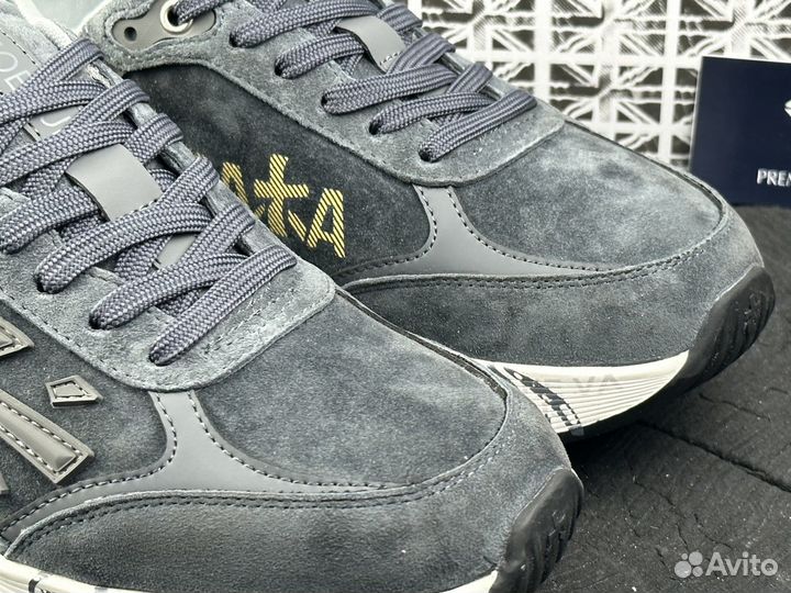 Кроссовки замшевые Premiata Moerun Grey