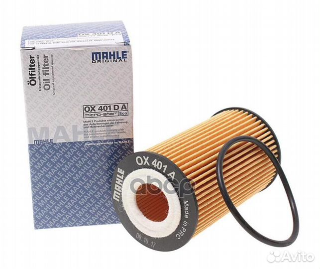 Фильтр масляный OX401DA OX401DA Mahle/Knecht