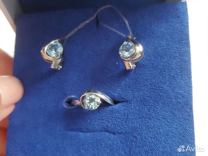 Серебряные серьги