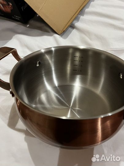 Кастрюля supra новая 3,2 литра