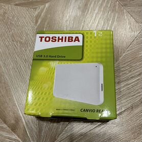 Новый внешний жесткий диск 1 тб Toshiba