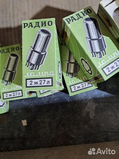 Радиолампы 2ж27л
