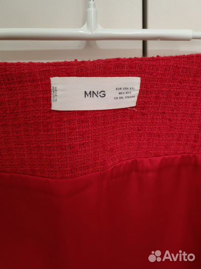 Юбка красная Mango