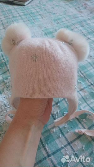 Шапка для новорожденной