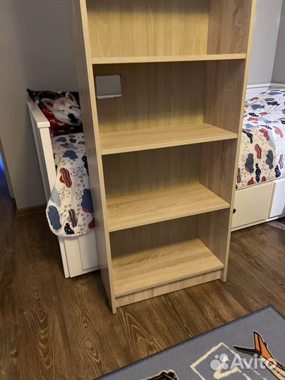 Стеллаж цвет орех светлый