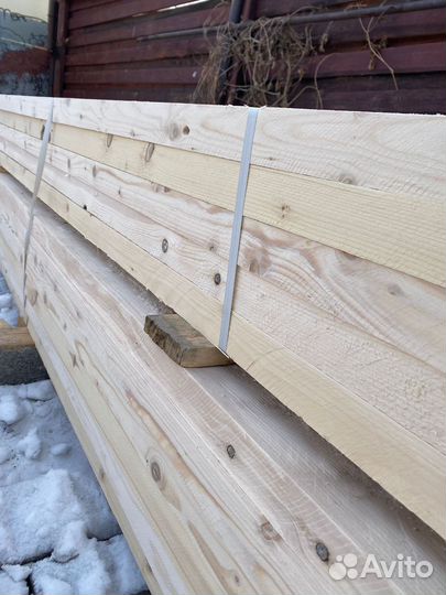 Доска обрезная из ели 1 сорт 50х150х4000мм