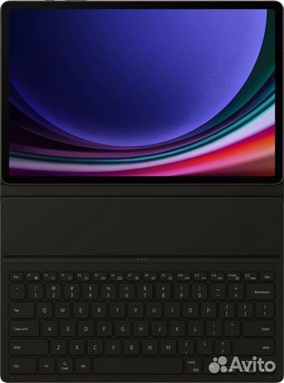 Чехол-клавиатура Samsung для Tab S9 Plus черный
