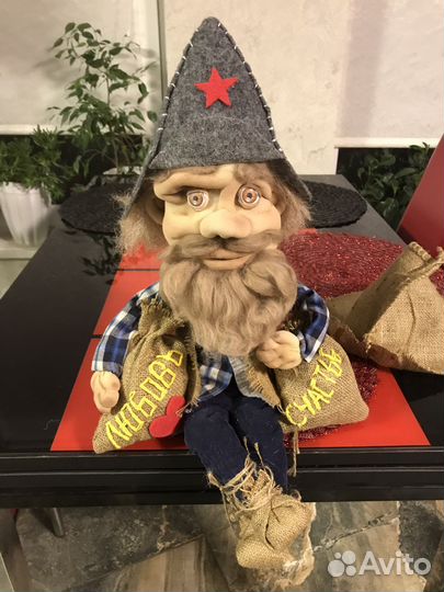 Интерьерная Кукла Домовой. Оберег. Ручная работа