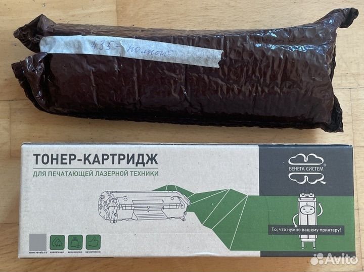 Новый картридж CB435A (заправленный)