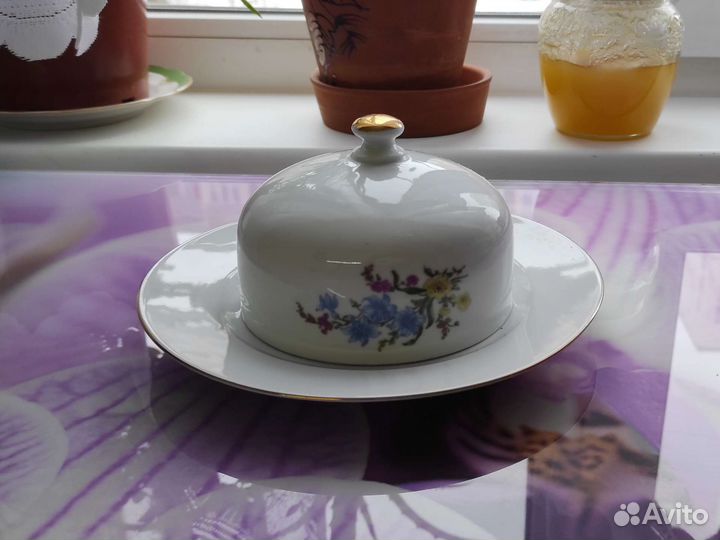 Масленка Henneberg Porzellan гдр